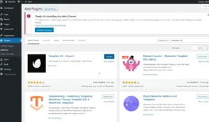 Influos – Influencer Agency Elementor Template Kit