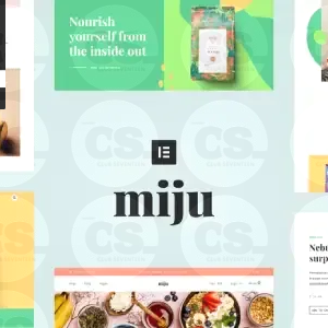 Miju – Conscious Product Elementor Template Kit