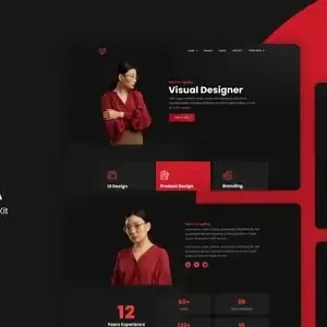 Agetha – Creative Portfolio Template Kit