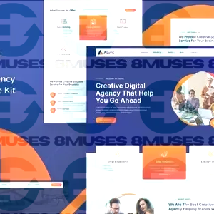 Aguvic – Creative Digital Agency Elementor Template Kit