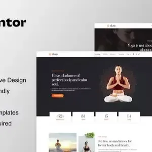 Aksa – Yoga Teacher & Studio Elementor Template Kit