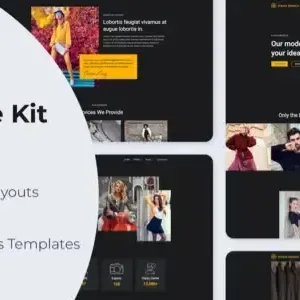 Alasia — Model Agency Elementor Template Kit