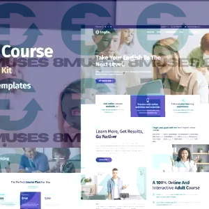 Inglis – Language Course WordPress Elementor Template Kit