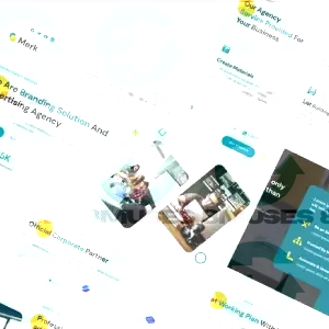 Merk – Branding Solution & Advertising Agency Elementor Template Kit