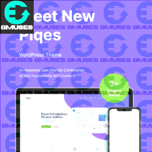 Piqes | Creative Startup & Agency WordPress Theme