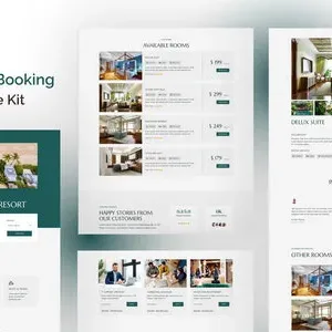 Rezort – Hotel & Resort Booking Elementor Template Kit