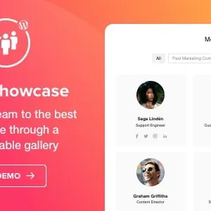 Team Showcase | WordPress Plugin