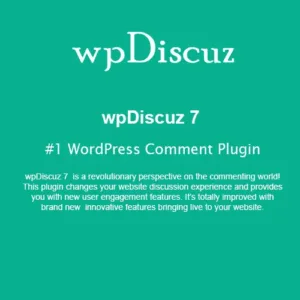 wpDiscuz | WordPress Comment Plugin